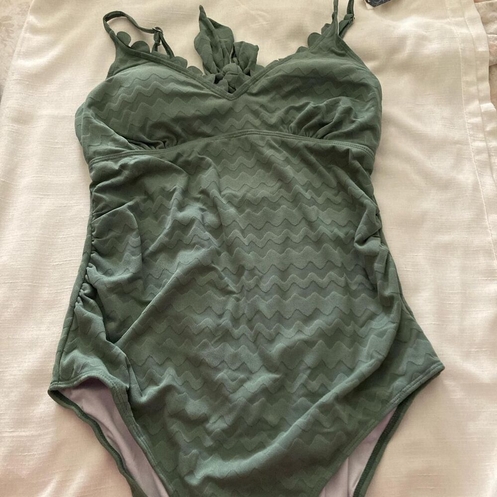 Unbranded Women's Green Swimsuit-one-piece
